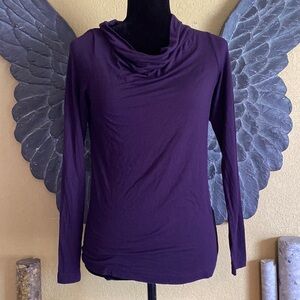 Jacob Cowl Neck Long-sleeve shirt top